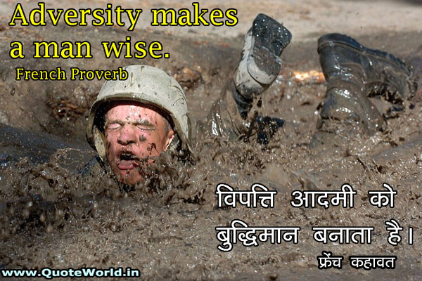 French old wise sayings in hindi english
