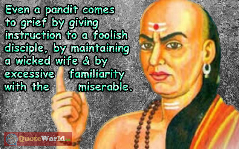 English Translation of Chanakya Niti - Lesson 1