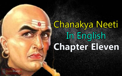 Chanakya Neeti In English - Chapter eleven