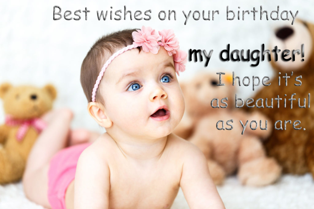 Best Birthday Wishes for DAUGHTER with pics | Quotes, SMS, Greetings